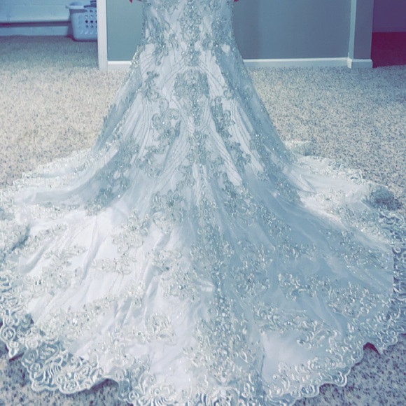 2017 Allure Bridal Gown- never used - Picture 6 of 11